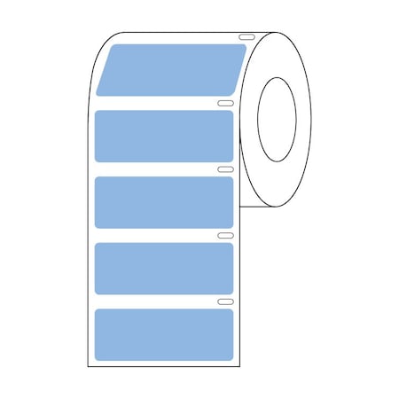 Globe Scientific Label Roll, Cryo, Direct Thermal, 51x19mm, for Large Tubes, Racks and Boxes, Green, 500PK LTC-51X19G